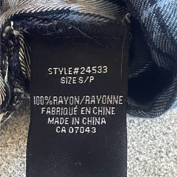 Brody Myles Blue Plaid Rayon Shirt Size Small - Picture 8 of 15